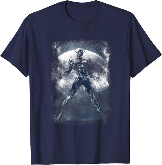 Marvel Comics Retro Classic Nova In Space Distressed Shot T-Shirt - T-Shirt | Navy