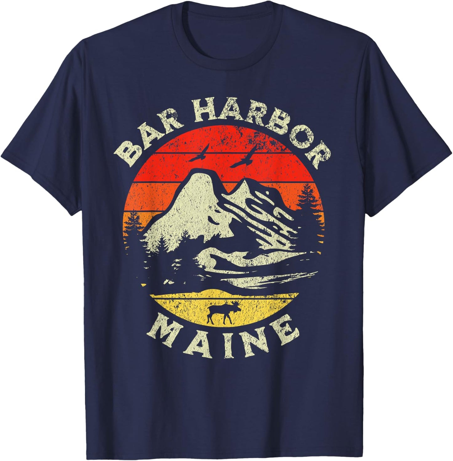 Bar Harbor T-Shirt - T-Shirt | Navy