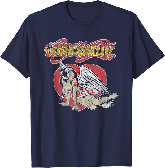 Aerosmith - Mama Kin Anniversary T-Shirt - T-Shirt | Navy