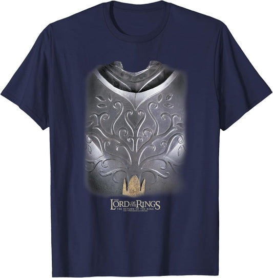 The Lord of the Rings The Return Of The King Gondor Armor T-Shirt - T-Shirt | Navy