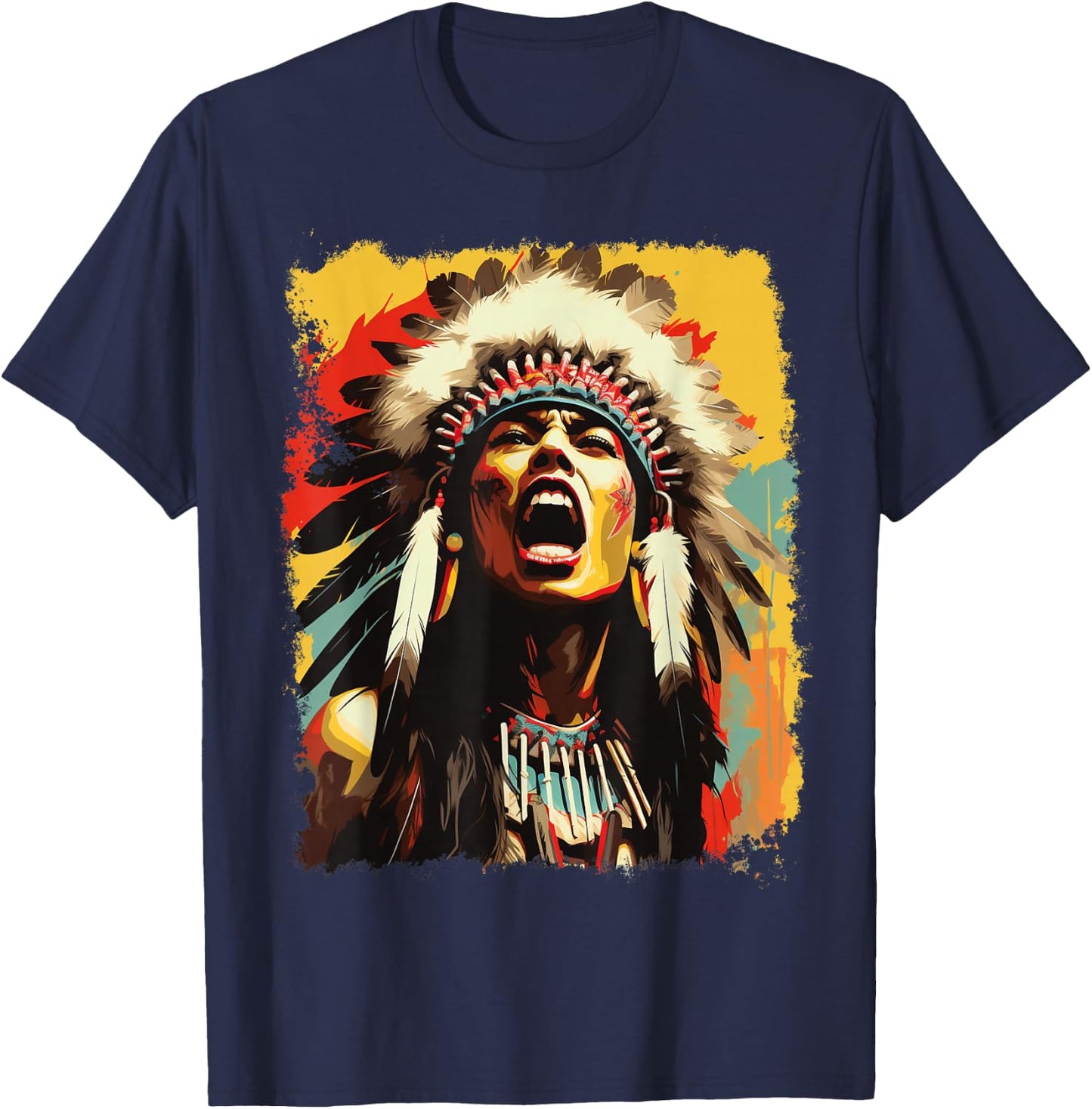 Native American T-Shirt - T-Shirt | Navy