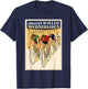 Bicycle Cycling Race Retro Vintage Racing Sports T-Shirt - T-Shirt | Navy