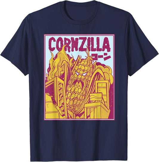Nebraska Corn T-Shirt - T-Shirt | Navy
