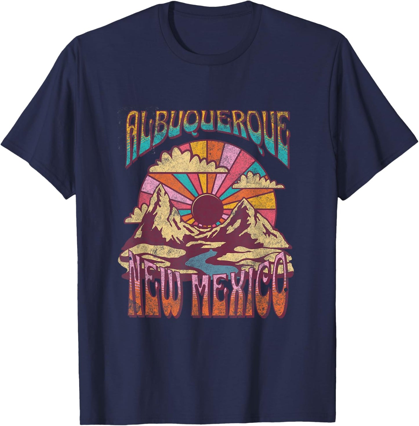 Albuquerque T-Shirt - T-Shirt | Navy