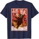 Vintage Kaiju Cat Monster Japanese Kaiju Universe T-Shirt - T-Shirt | Navy