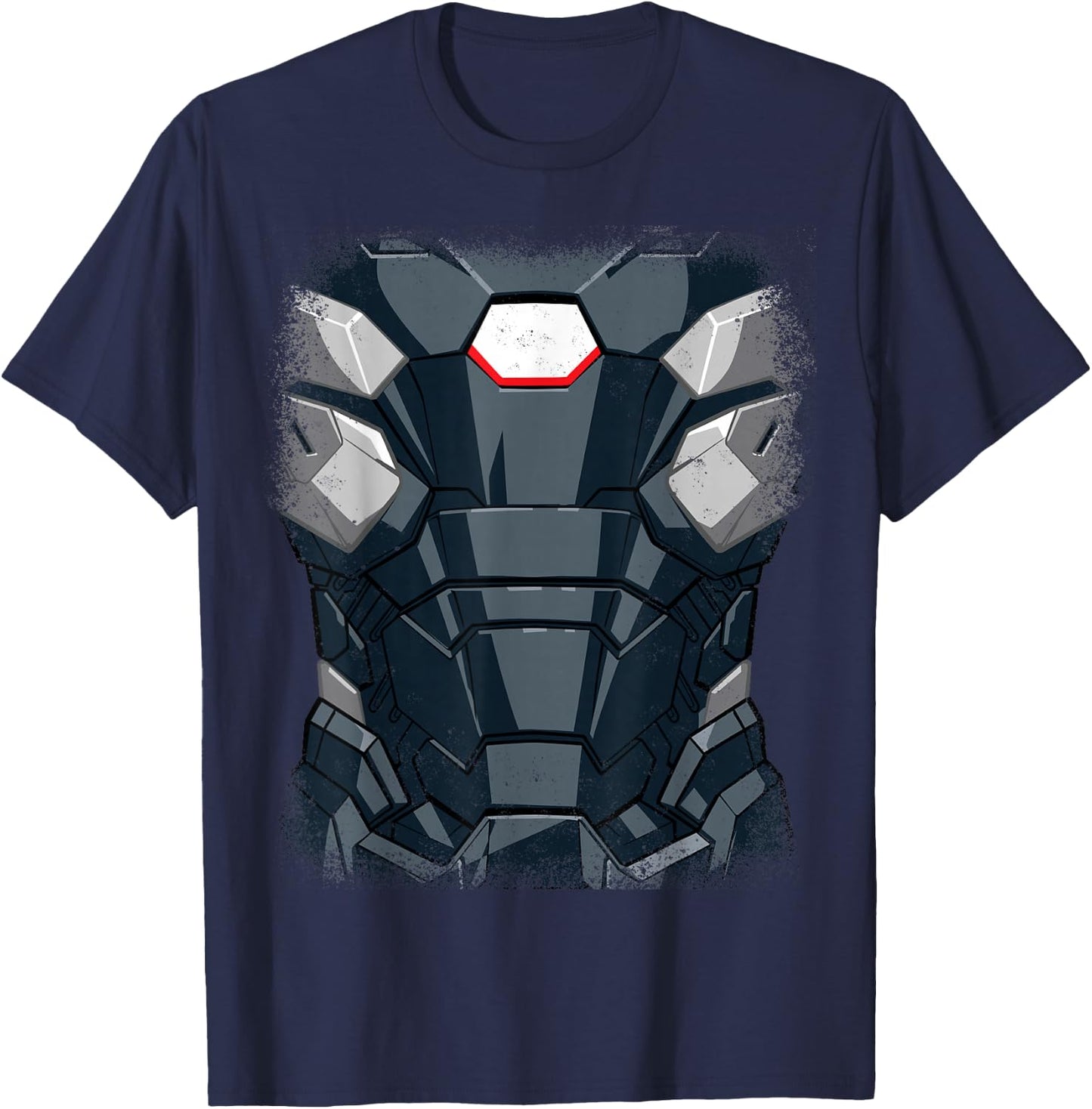 Marvel War Machine Iron Man Armor Avengers Halloween Costume T-Shirt - T-Shirt | Navy