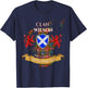 Wilson Scottish Family Clan Middle Ages Mischief T-Shirt - T-Shirt | Navy