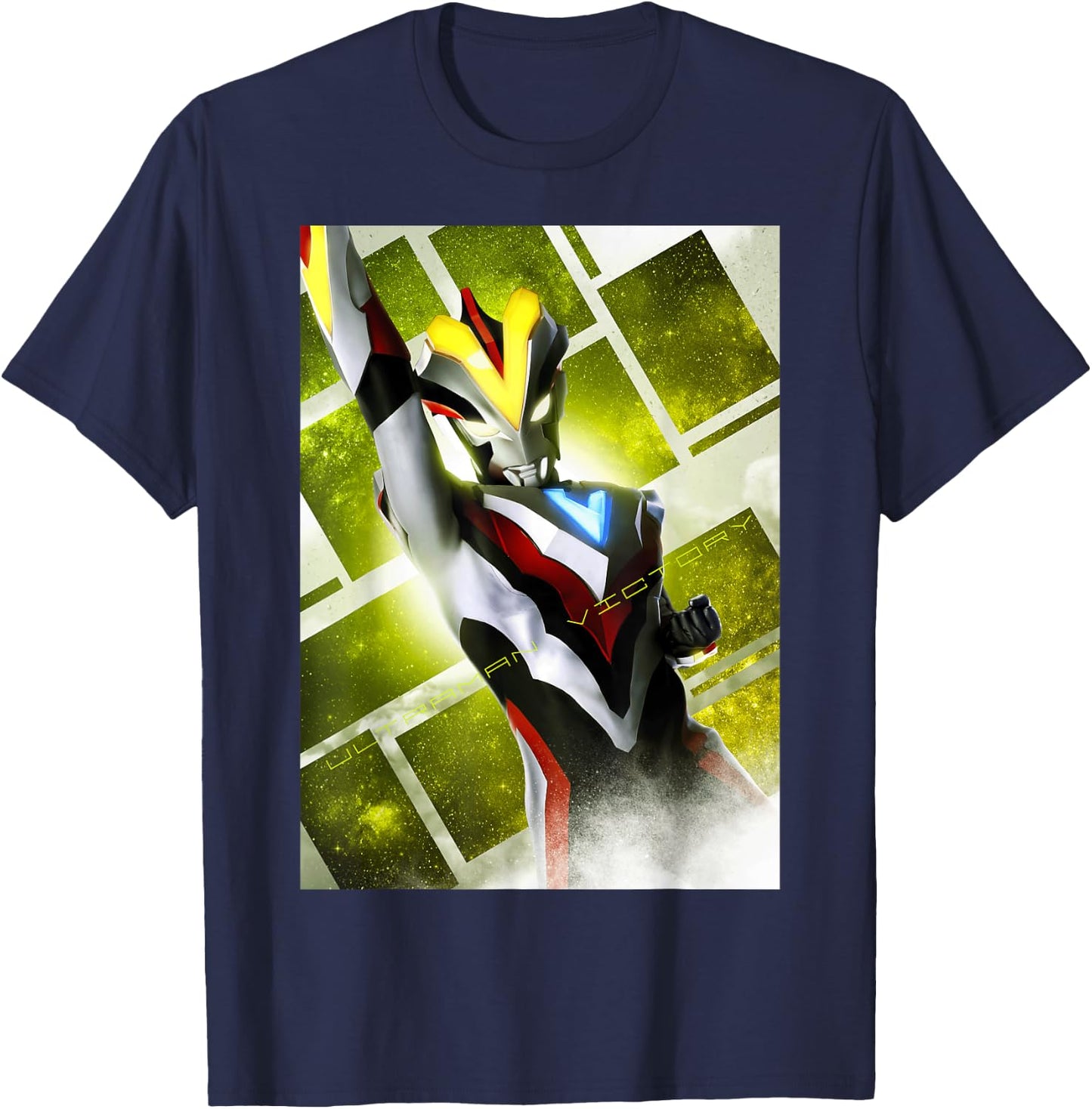 Ultraman Victory - New Generation Ultraman T-Shirt - T-Shirt | Navy