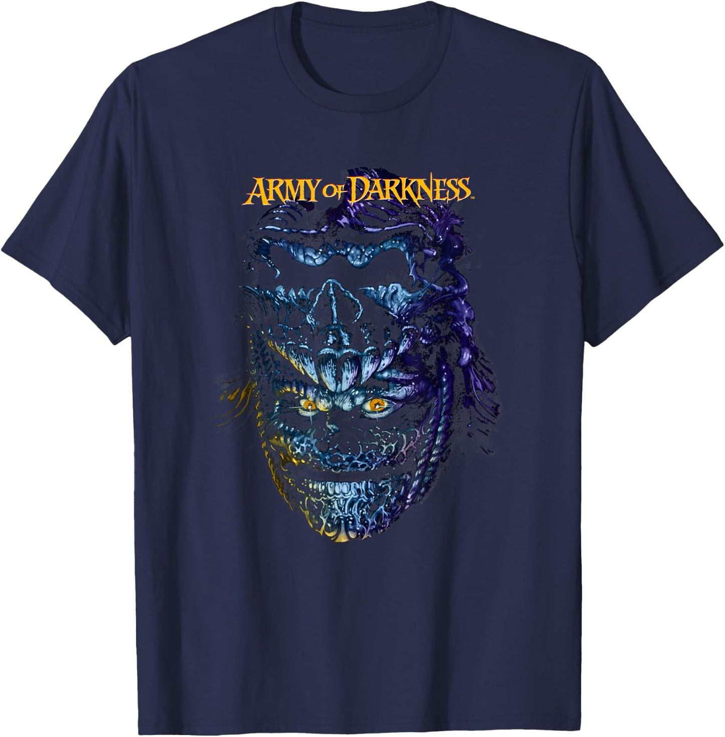 Army of Darkness Evil Ash T-Shirt - T-Shirt | Navy