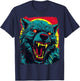 Werewolf Pop Art T-Shirt - T-Shirt | Navy