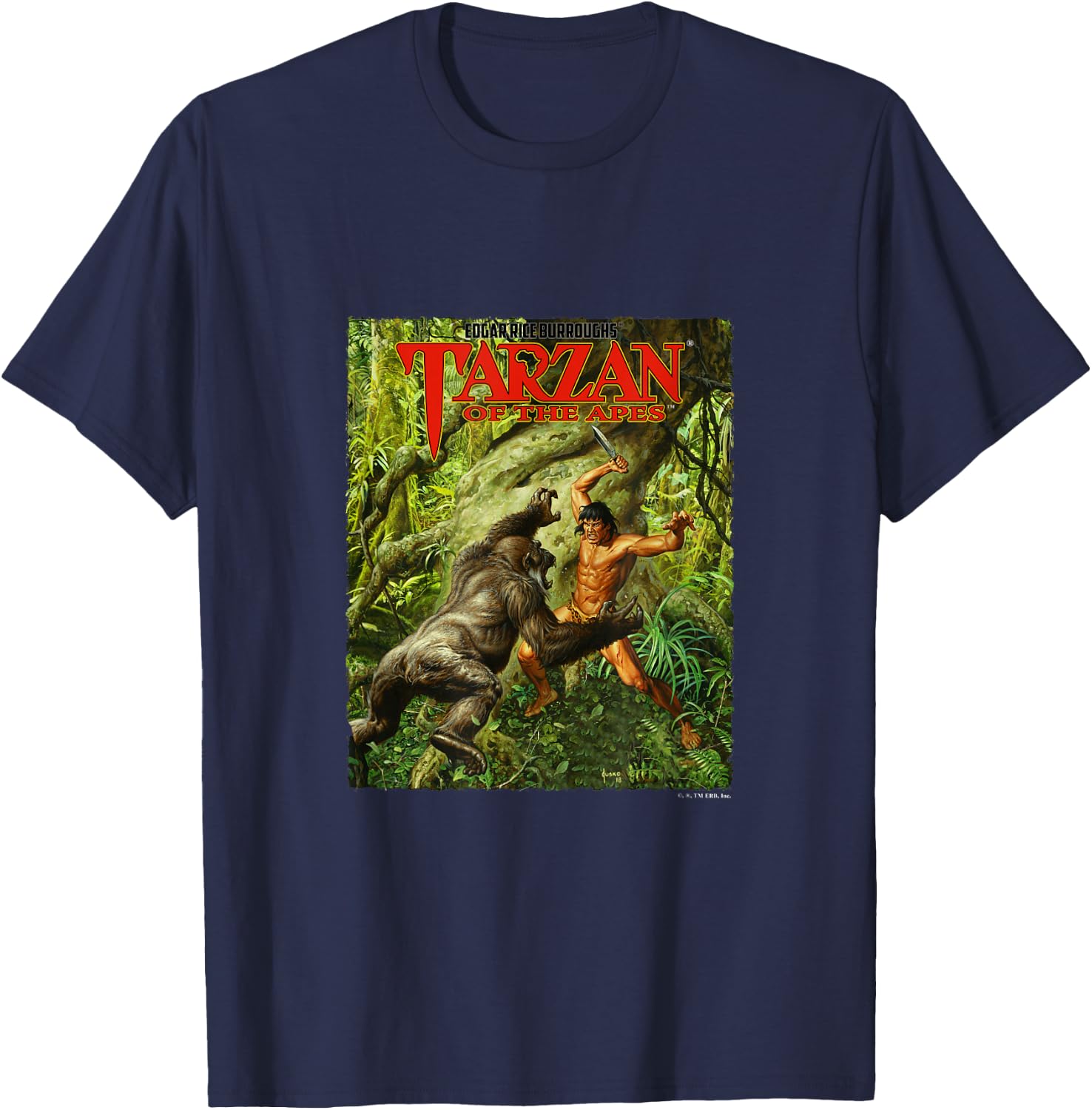 Tarzan of the Apes T-Shirt - T-Shirt | Navy