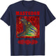 Mastodon Rainbow Lion T-Shirt - T-Shirt | Navy
