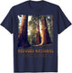 Humboldt Redwoods Retro US California State Vintage Parks T-Shirt - T-Shirt | Navy