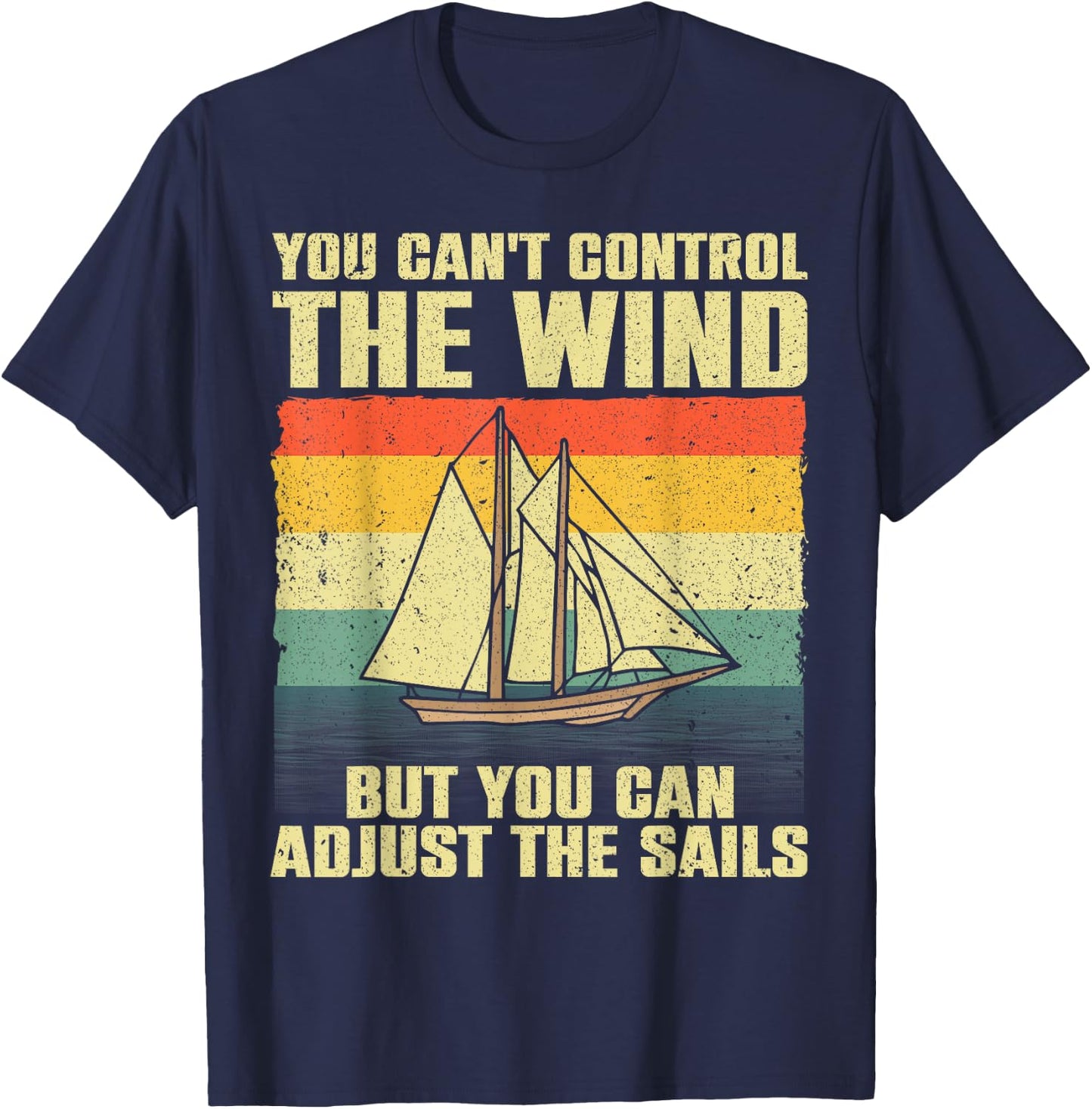 Cool Sailing Women Sailboat Boating Sail Boat Owners T-Shirt - T-Shirt | Navy