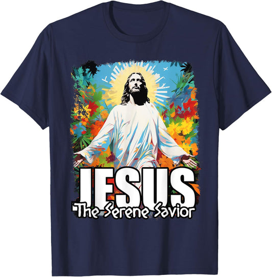 Jesus Christ T-Shirt - T-Shirt | Navy