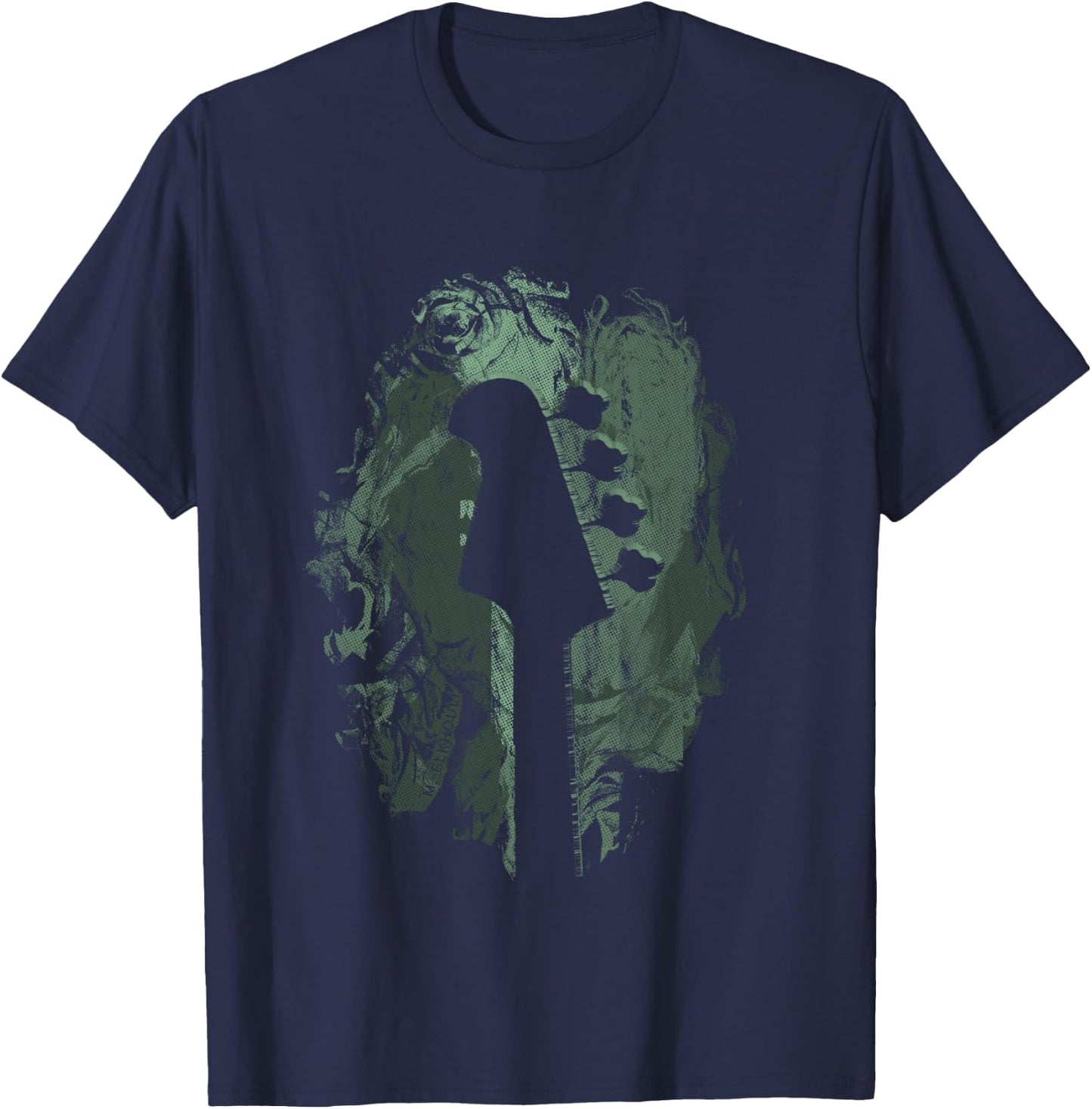 Bass Guitar Lover Art Guitarist Bass Players Vintage Guitar T-Shirt - T-Shirt | Navy