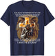 The Devil Whispered In My Ear I Am The Storm Christian Gifts T-Shirt - T-Shirt | Navy