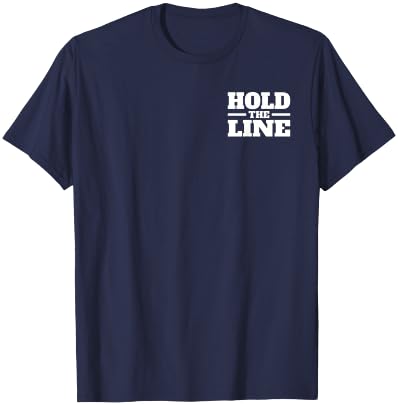 Hold the Line T-Shirt - T-Shirt | Navy
