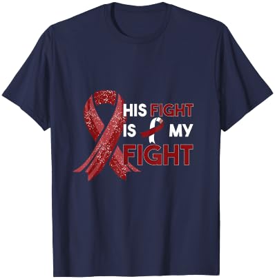Throat Cancer Ribbon Throat Cancer Awareness - Black - -Adults - Small - - Short Sleeve T-Shirt - T-Shirt | Navy