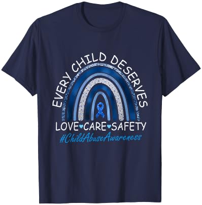 Child abuse awareness Child abuse prevention T-Shirt - T-Shirt | Navy