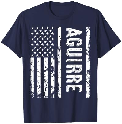 Aguirre Last Name Funny Surname Team Aguirre Family Reunion T-Shirt - T-Shirt | Navy