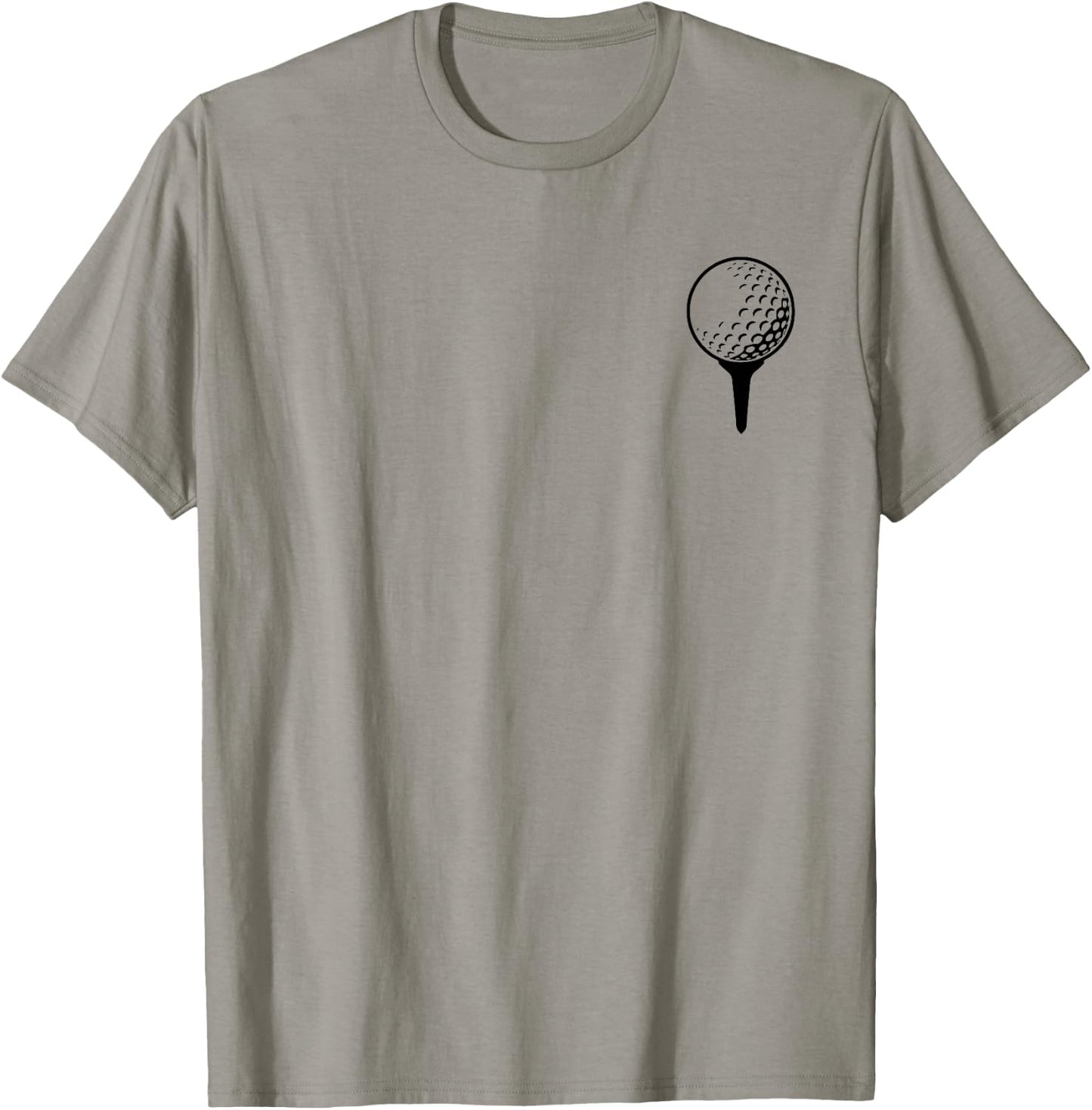 Golf Ball On T-Shirt - T-Shirt | Sand