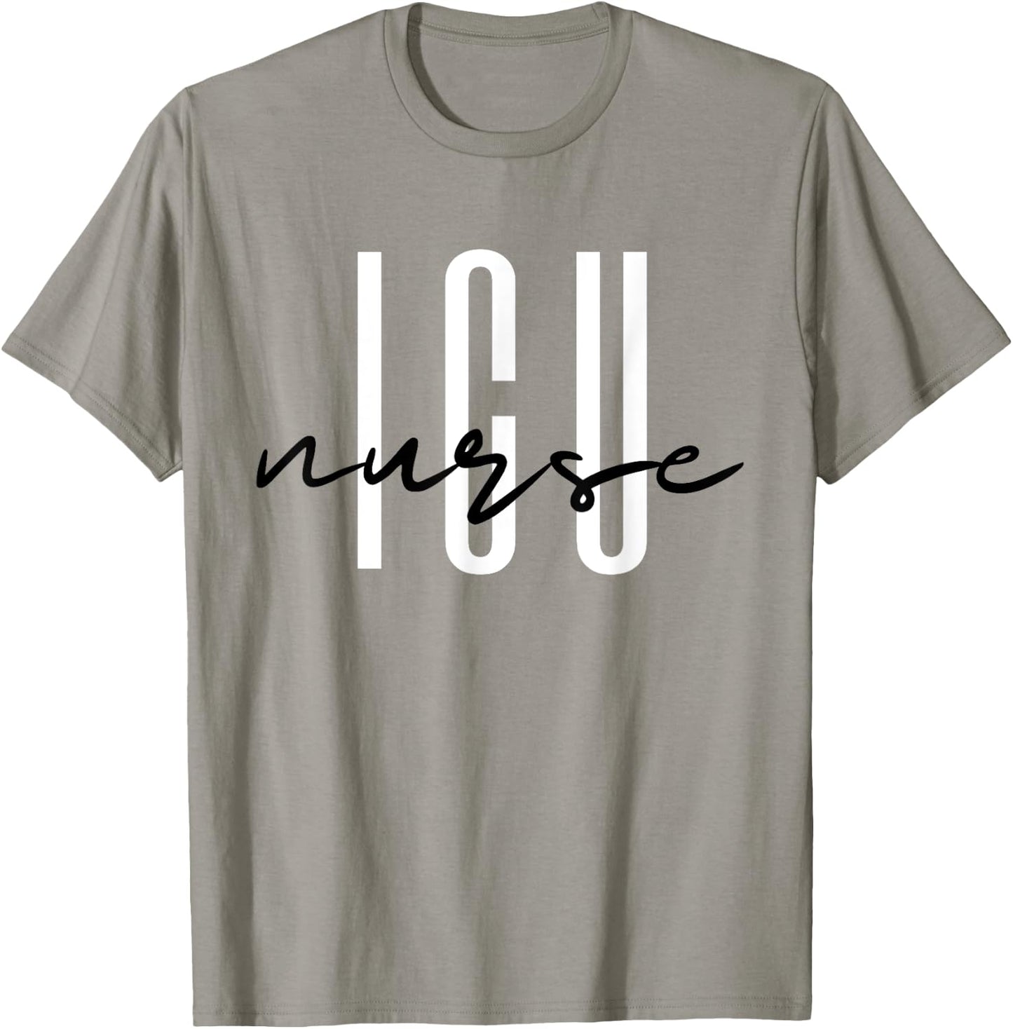 ICU Nurse Intensive Care Unit Registered Nurse T-Shirt - T-Shirt | Sand