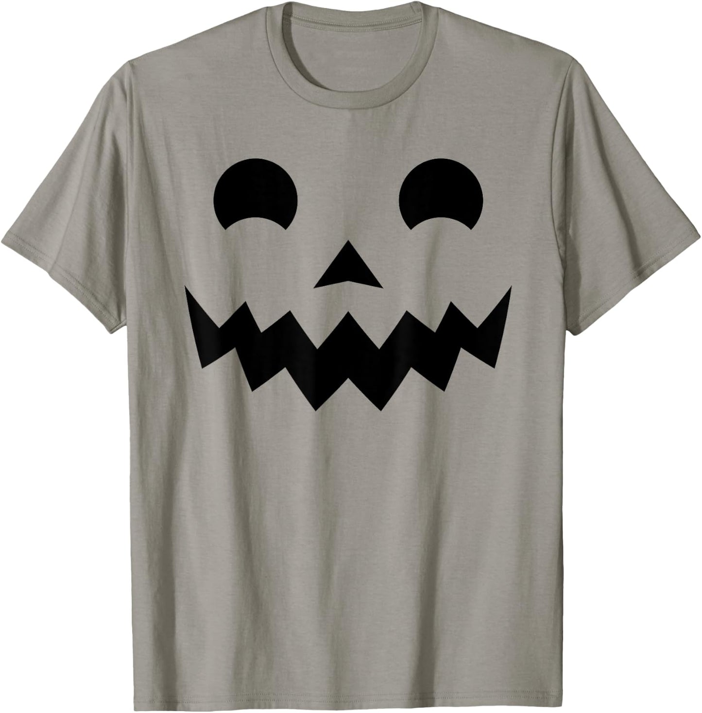 Jack O Lantern Jackolantern Pumpkin Face Funny Halloween T-Shirt - T-Shirt | Sand