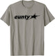 Funny Cunty'ss With Star Humorous Saying Quote Men Women T-Shirt - T-Shirt | Sand