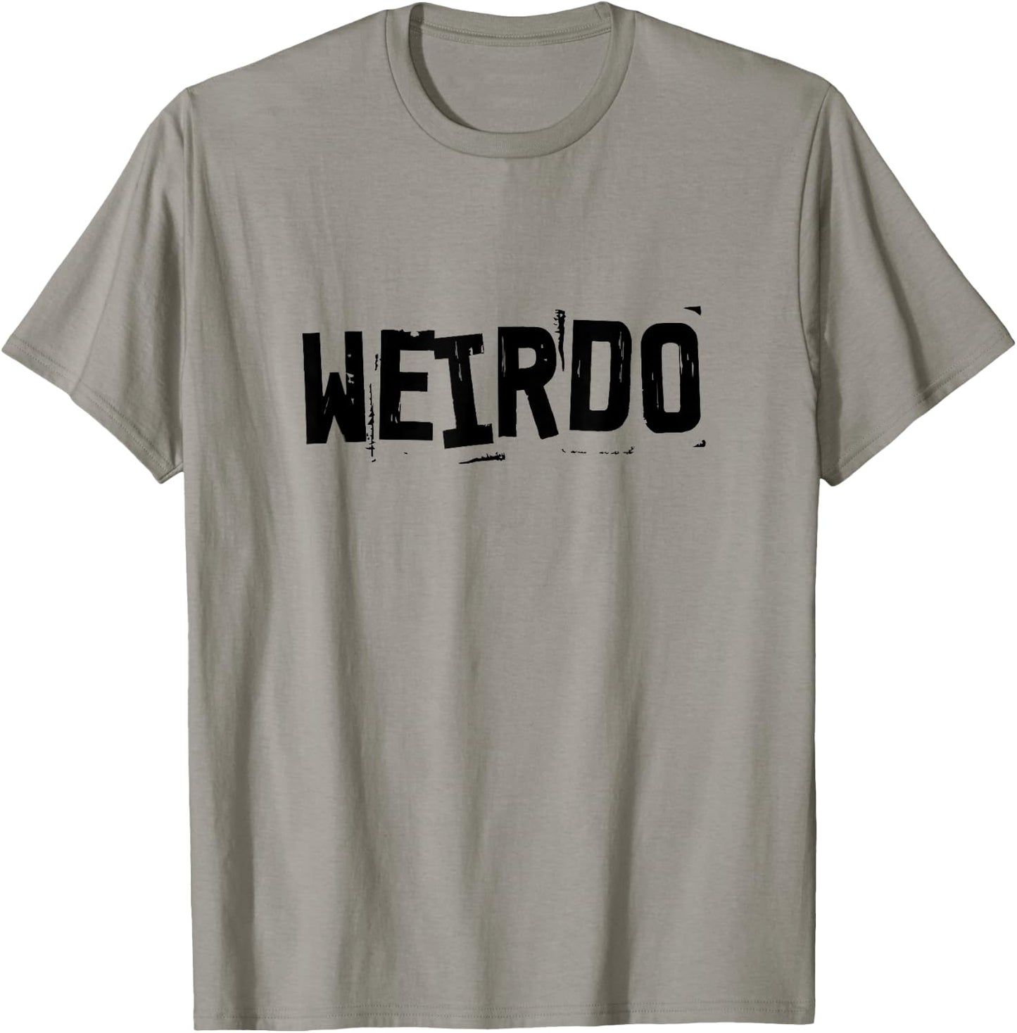 Weirdo Funny Goth Emo Punk Kid Alternative Music T-Shirt - T-Shirt | Sand