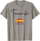 Canary Islands Flag Vacation - Island Tenerife T-Shirt - T-Shirt | Sand