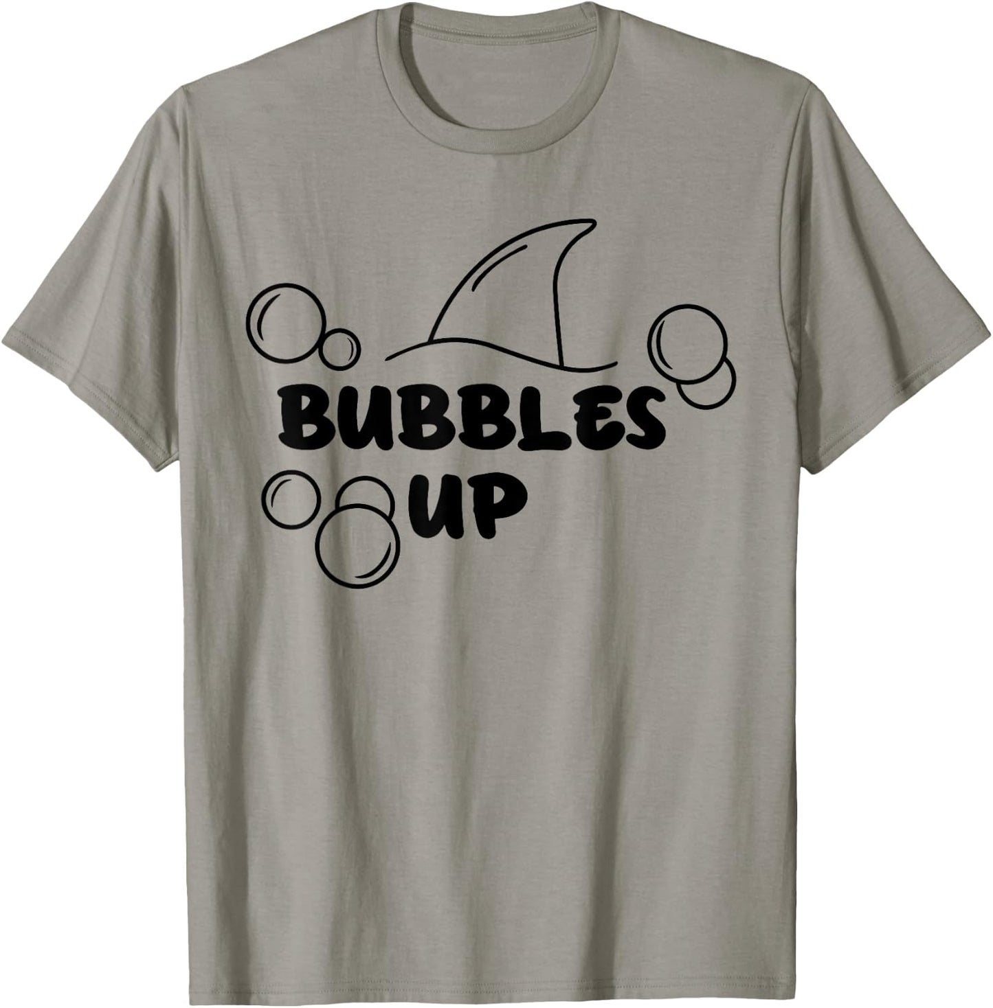 Shark Bubbles Up T-Shirt - T-Shirt | Sand