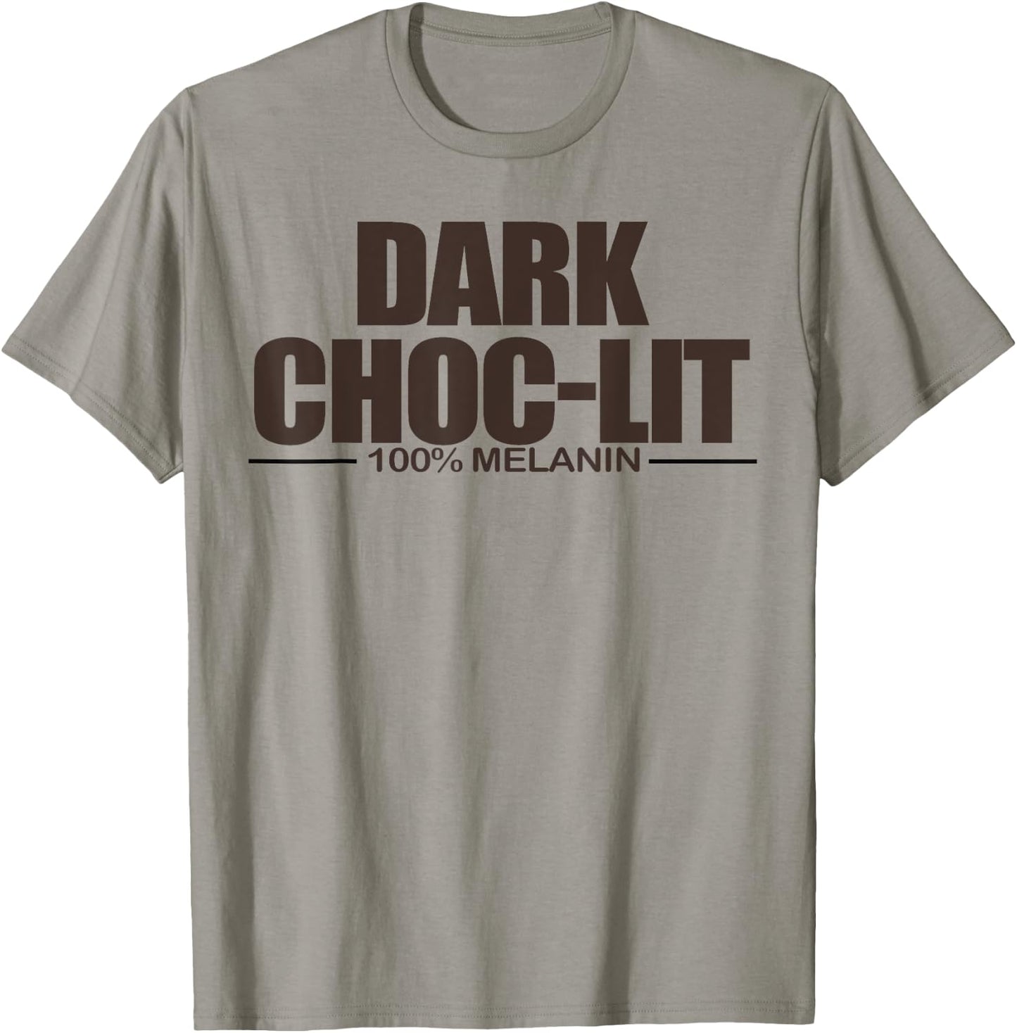 Dak Choc-Lit 100% Melanin T-Shirt - T-Shirt | Sand