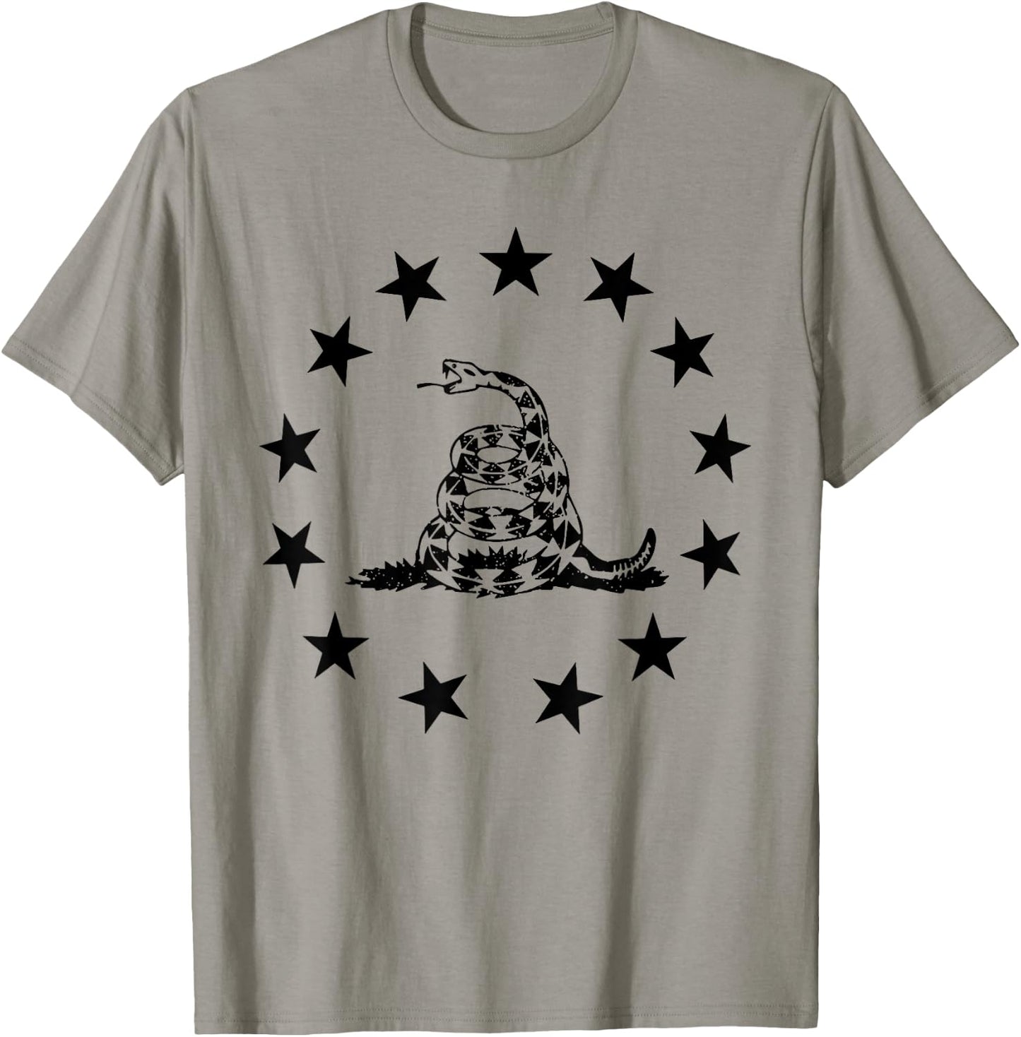 Betsy Ross Gadsden Flag T-Shirt - T-Shirt | Sand