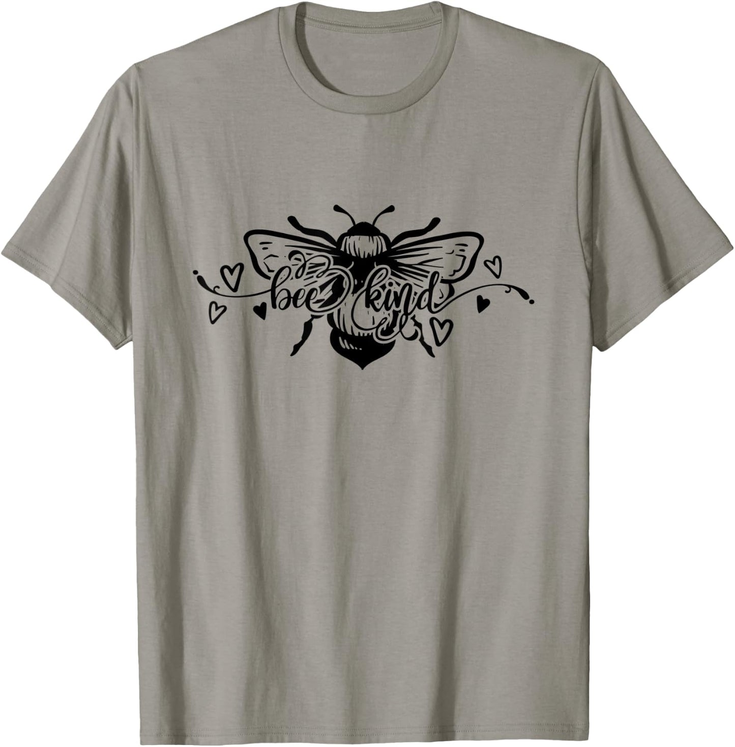 Bee Kind Wholesome Graphic T-Shirt - T-Shirt | Sand