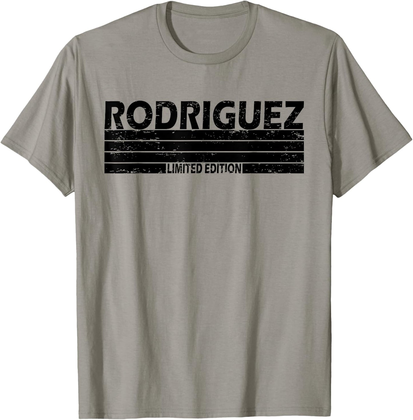 Rodriguez Surname Limited Edition Retro Vintage Style Sunset T-Shirt - T-Shirt | Sand