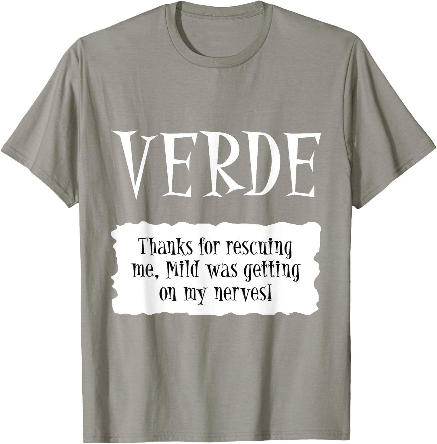VERDE - Hot Packet Halloween Taco Costume DIY Easy Uniform T-Shirt - T-Shirt | Sand