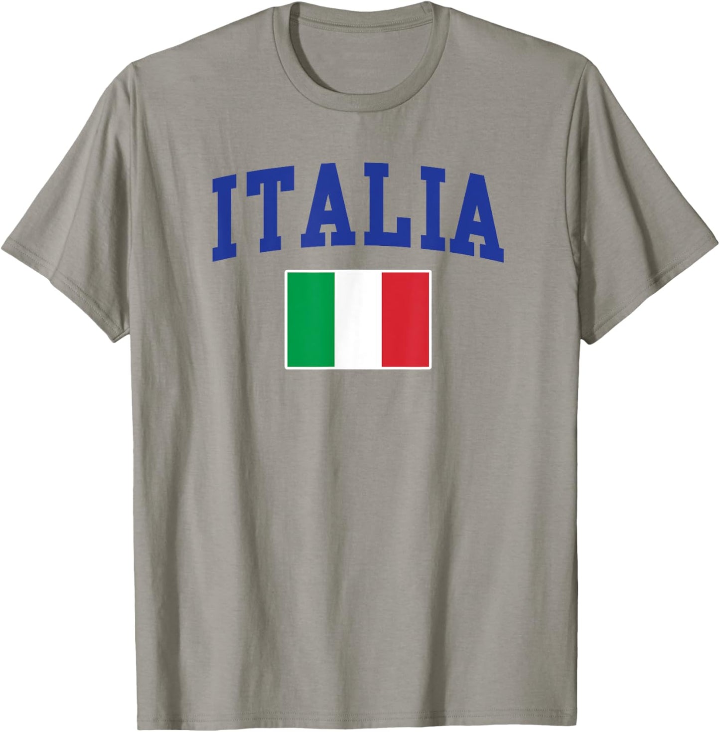 Italia Flag Italy Italiano Italian Family Novelty Souvenir T-Shirt - T-Shirt | Sand