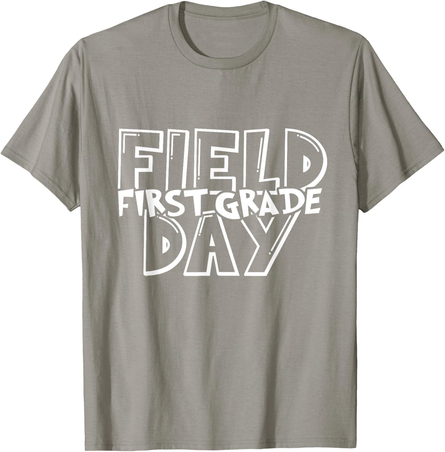 Field Day 2025 First Grade school teacher kids Red T-Shirt - T-Shirt | Sand