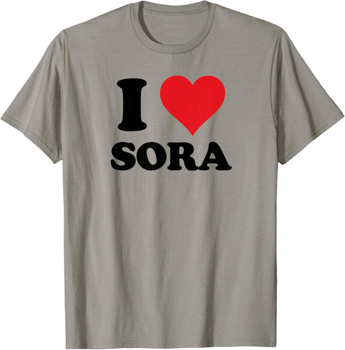 I Heart Sora First Name I Love Personalized Stuff