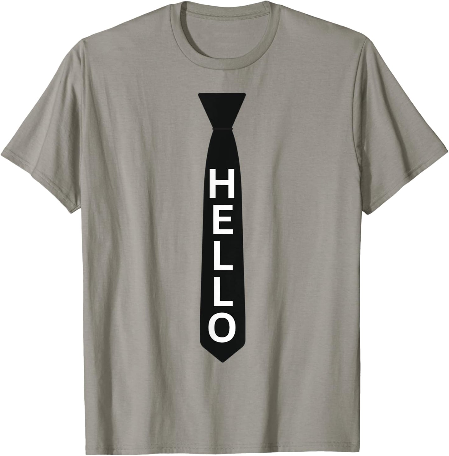 Book of Mormon Musical Hello Tie T-Shirt - T-Shirt | Sand