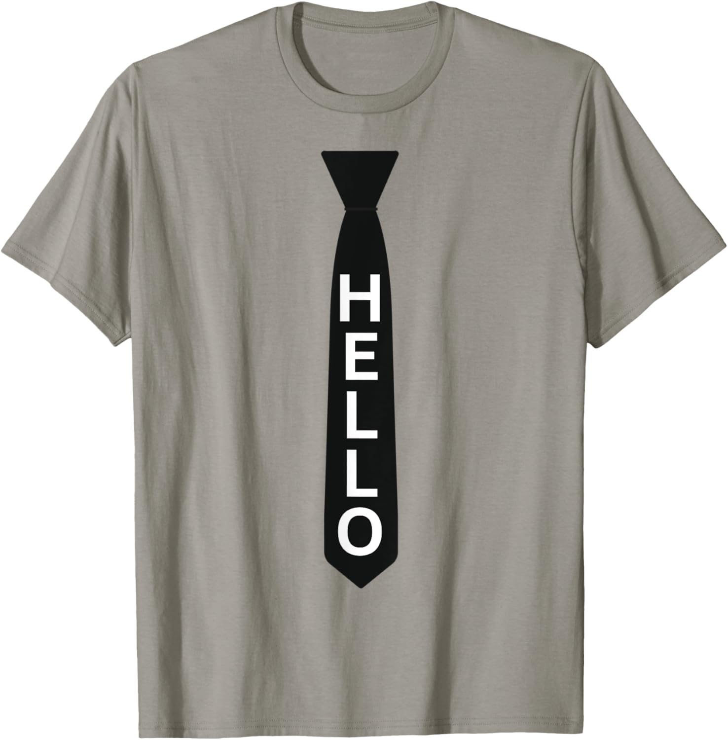 Book of Mormon Musical Hello Tie T-Shirt - T-Shirt | Sand