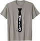 Book of Mormon Musical Hello Tie T-Shirt - T-Shirt | Sand
