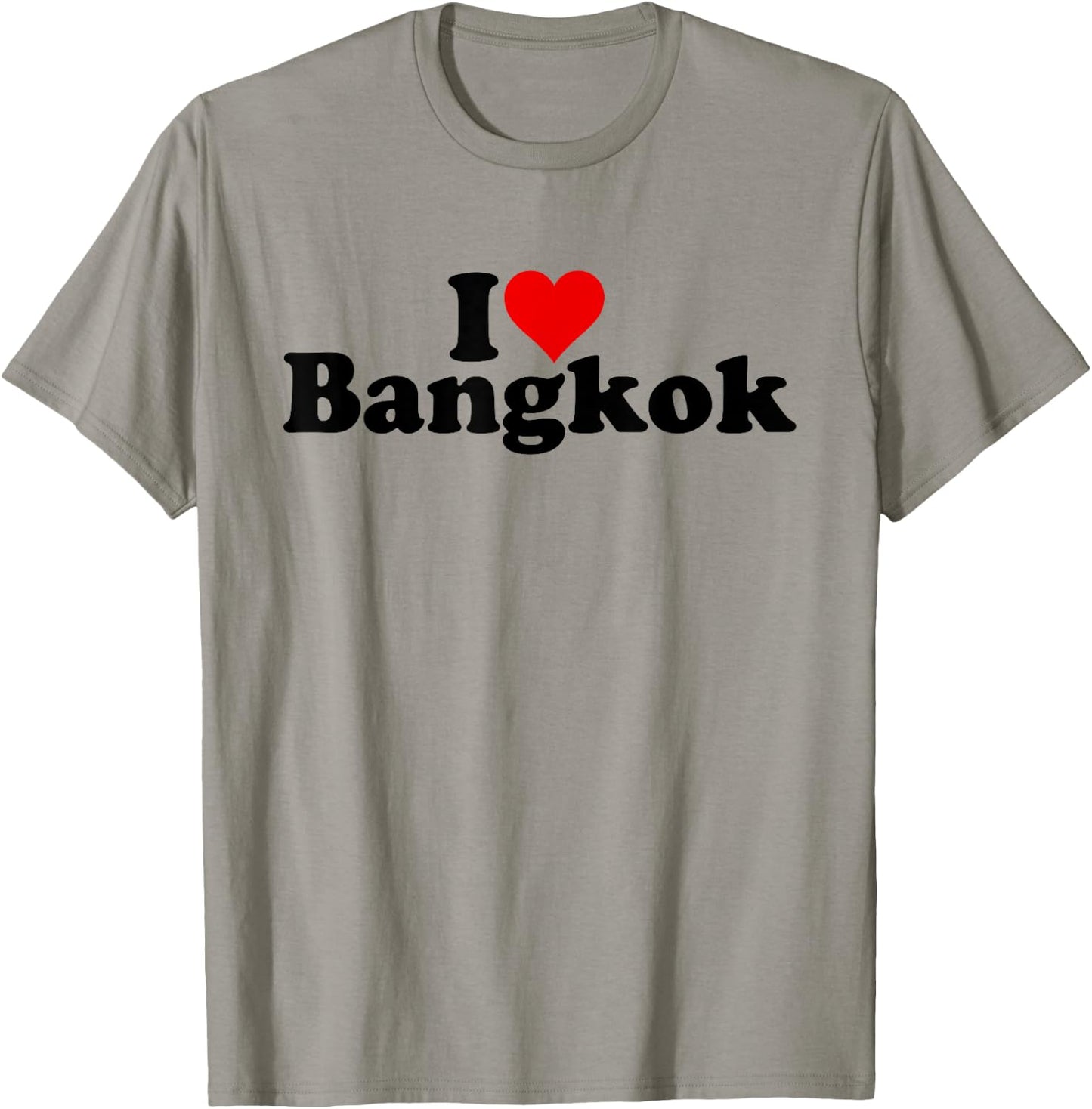 I Love Heart Bangkok Thailand Bk Bkk T-Shirt - T-Shirt | Sand