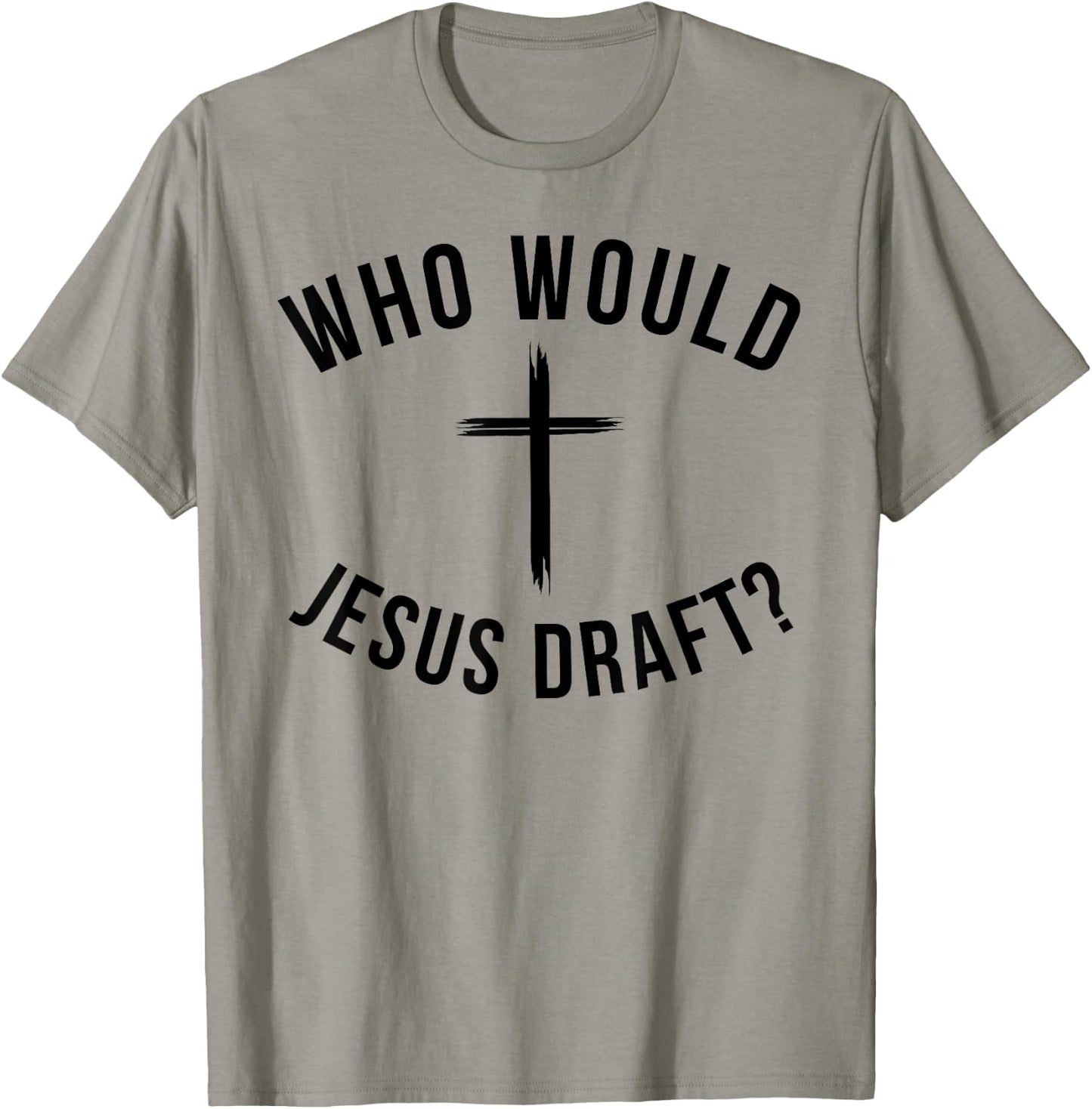 Funny Fantasy Football draft Who would Jesus draft joke T-Shirt - T-Shirt | Sand