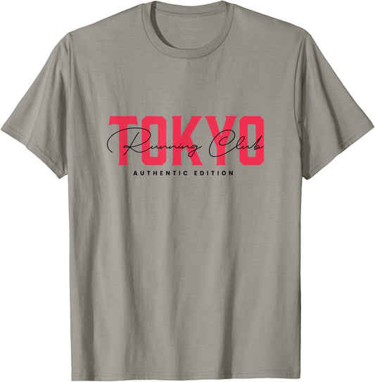 Tokyo Running Club Authentic Edition T-Shirt - T-Shirt | Sand
