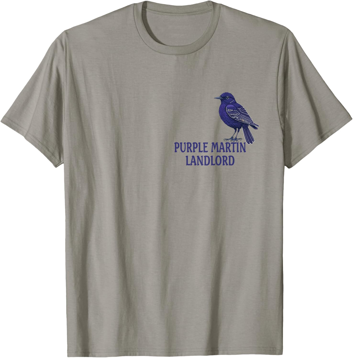 Purple Martin Landlord Purple Martin Birds Lover Adult kids T-Shirt - T-Shirt | Sand