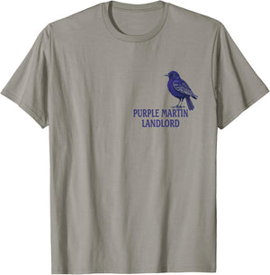 Purple Martin Landlord Purple Martin Birds Lover Adult kids T-Shirt - T-Shirt | Sand