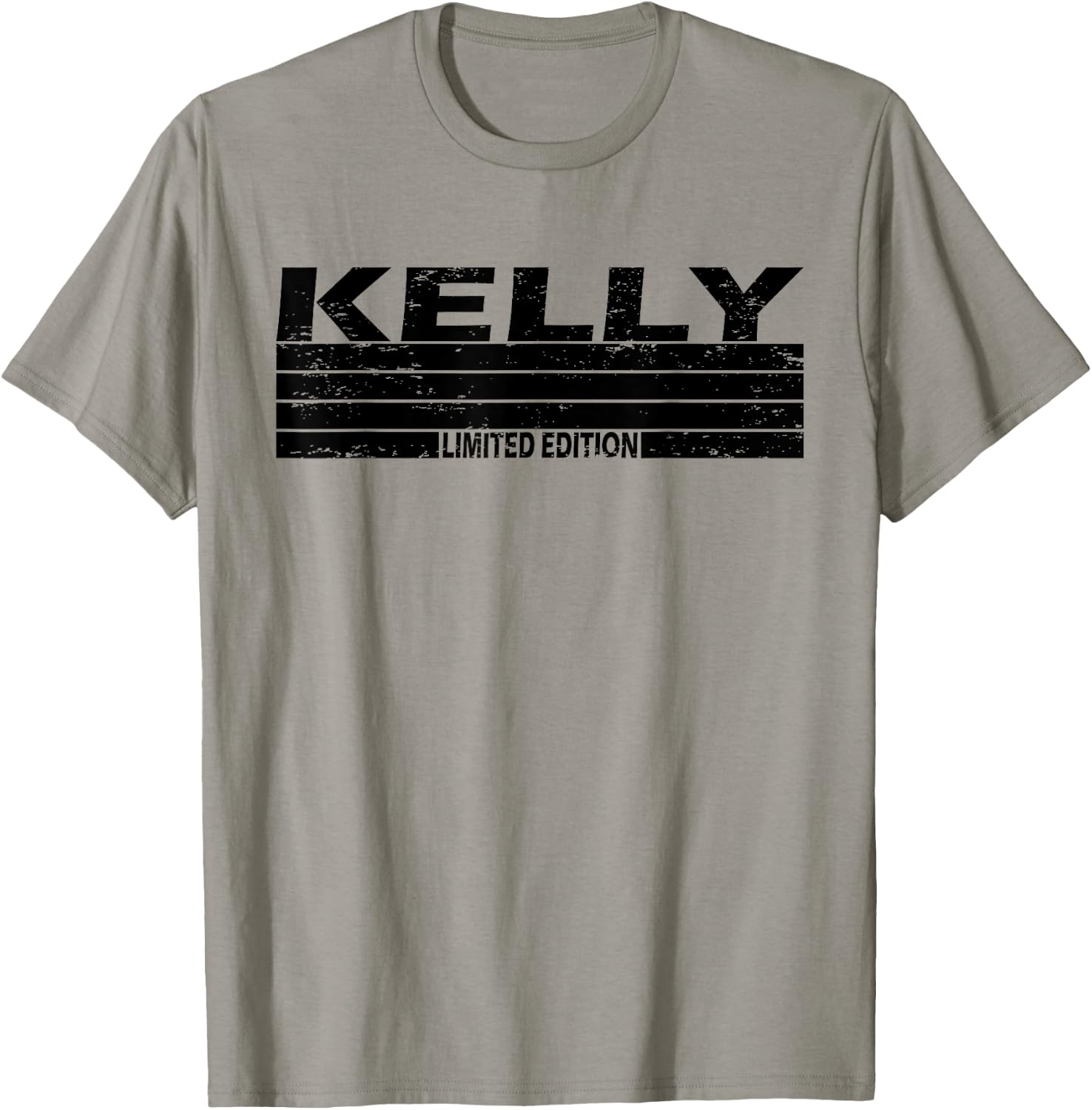 Kelly Surname Limited Edition Retro Vintage Style Sunset T-Shirt - T-Shirt | Sand