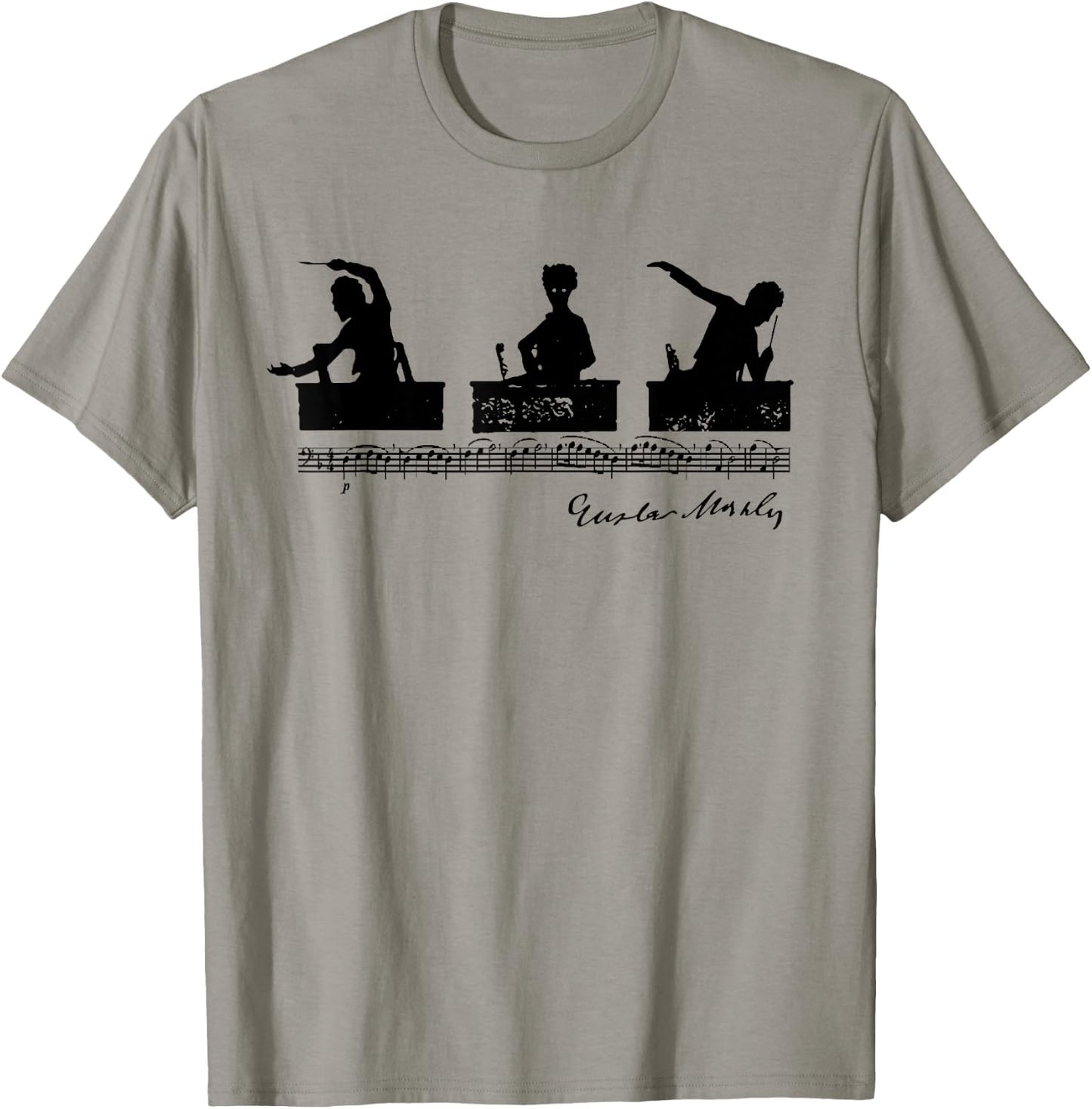 Mahler composer conductor classical music T-Shirt - T-Shirt | Sand